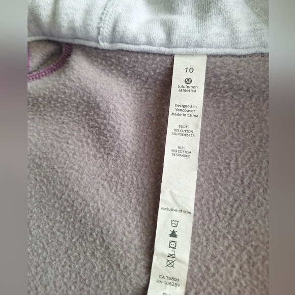 Lululemon Scuba Fleece Hoodie Jacket - Picture 11 of 11